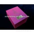 red color perfume packaging box design templates